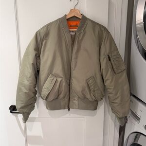 TNA Goose Down Bomber Jacket